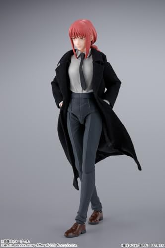 TAMASHII NATIONS S.H.Figuarts Человек-бензопила Макима, примерно 140 мм, ПВХ, АБС и ткань, предварительно раскрашенная подвижная фигурка