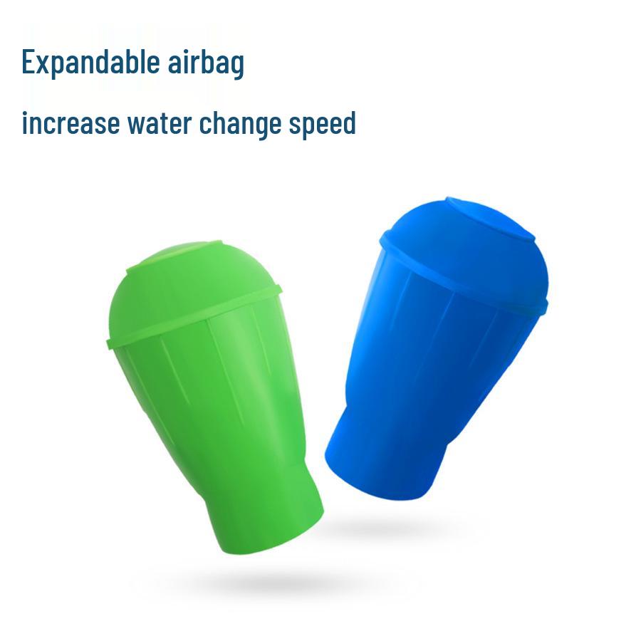 Компактный аквариумный сифон и кормушка: Очиститель для рыбы, креветок, черепах