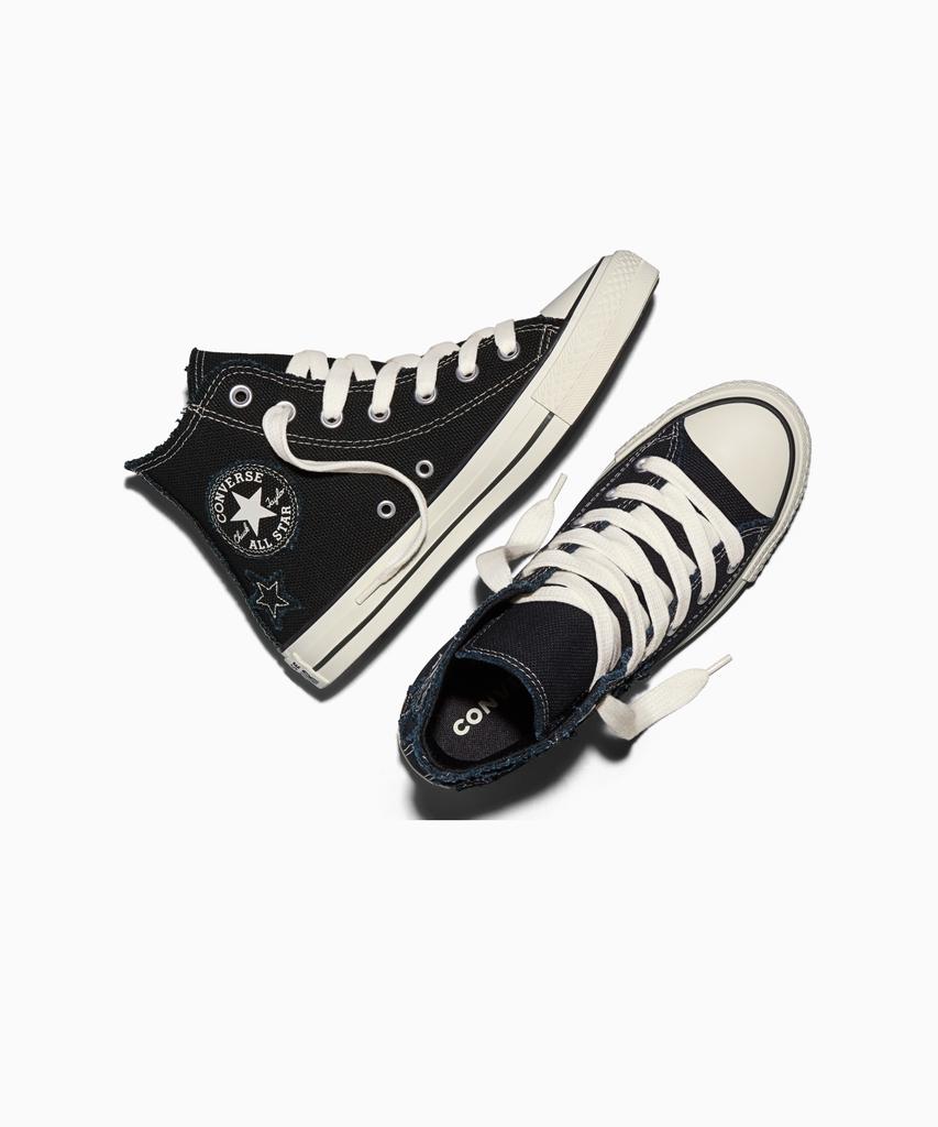 Converse Chuck Taylor All Star Distressed Stars Black A20566C