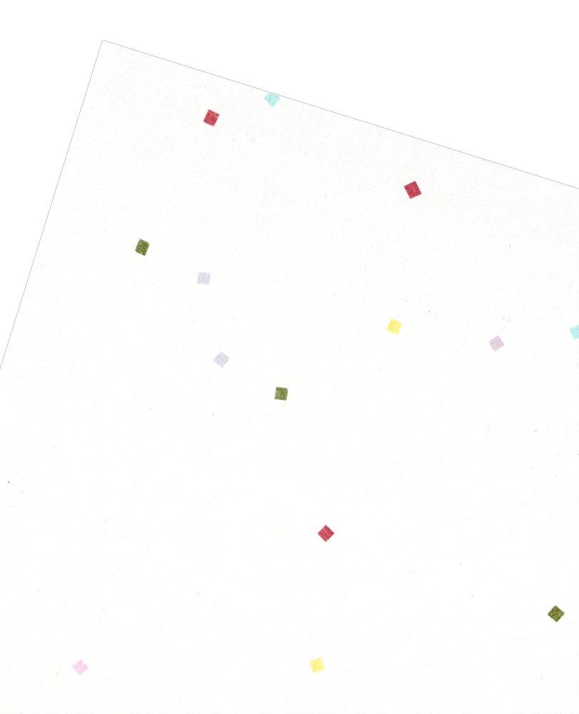 Kawasumi Washi OA Washi Цветок А4 21 x 50 листов Календарь, Белый, Размер, 29,7 см, Совместимый с принтером,