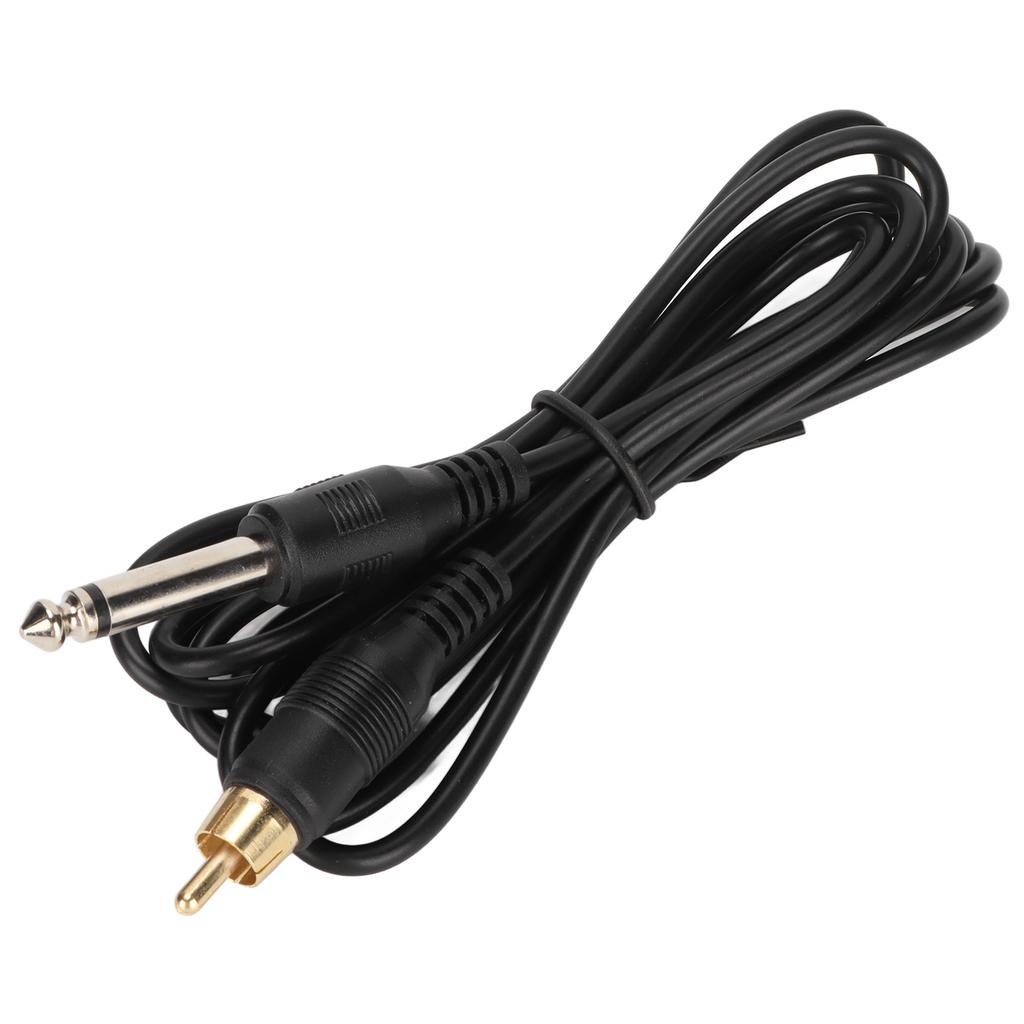 2m RCA Interface Tattoo Clip Cable Tattoo Machine Power Supply Connector Durable PVC Cord