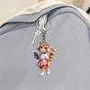 Yousheng Cat Car Rearview Mirror Hanging Ornament Acrylic Material Bright Color Keychain Pendant Christmas Tree Ornament