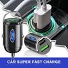 1PCS Car Fast Charger USB Type-C Charging Adapter Accessories For Ford Carnival Fox Figo Mondeo Escort Fusion Evos Escape Flex Kuga Vertrek