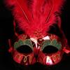 Costume Lady Mask Feather Sexy Halloween Mask Masquerade Half Face Mask Sexy Carnivals Mask Ball-Party Performance Mask