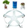 208.2 L Heavy Duty Drum Dolly, 567 Kg Load Capacity, Barrel Dolly Cart Drum Caddy