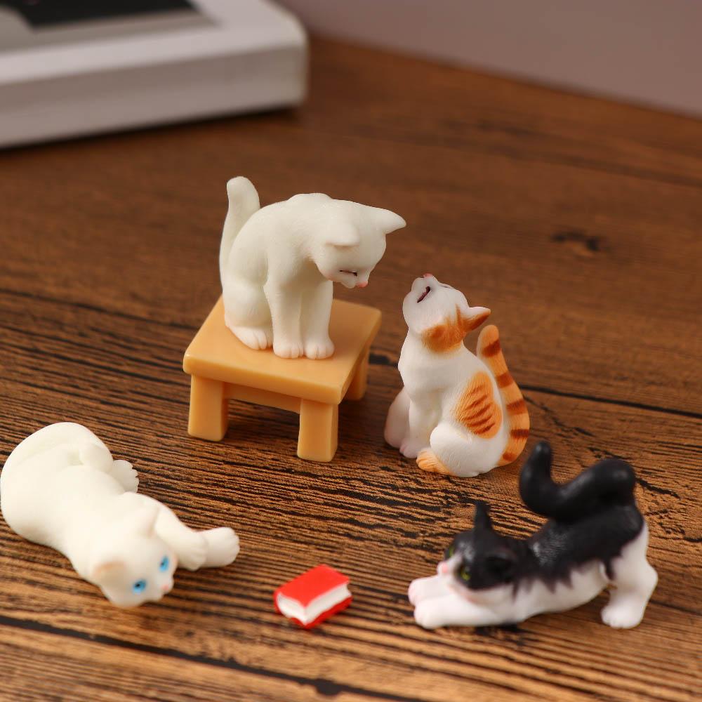 Dollhouse Animal Model Fairy Garden Ornament Micro Landscape Home Decor Miniature Figurines