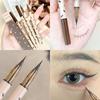 Ultra-fine Liquid Lying Silkworm Eyelash Pen Brown Gray Matte Eyeliner Pencil Smooth Lasting Eye Shadow Highlighter Stick Makeup