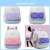 Delightful Cartoon Childrens Backpack Available In Purple And Pink For Days School