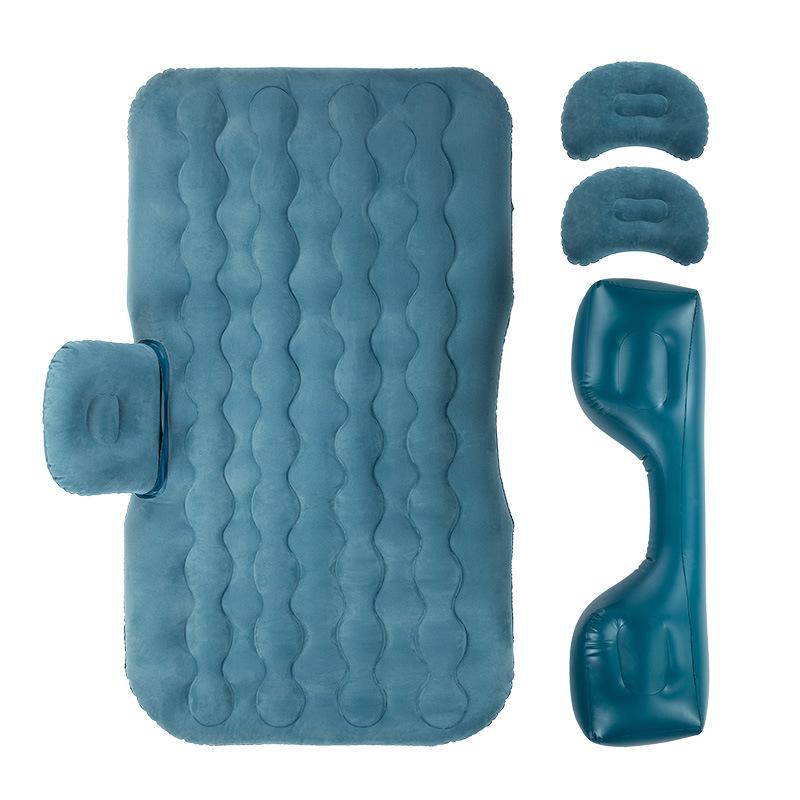 Автомобильная утолщенная раздельная надувная кровать для автомобиля, складная кровать для внедорожника, седана, задняя выхлопная труба, кровать, аксессуары для автомобильной кровати