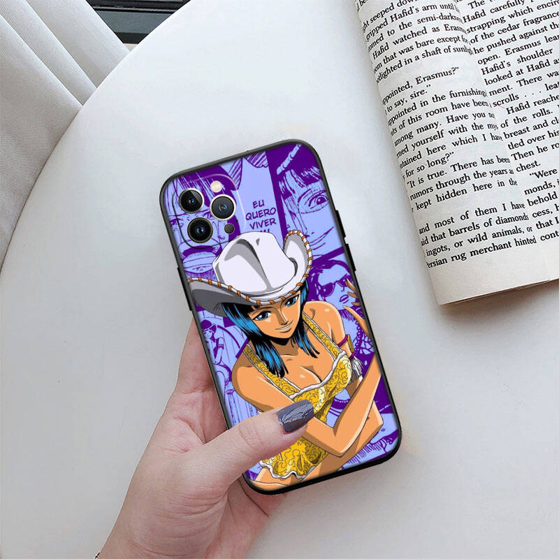 MH121 Чехол-бампер One Piece Нико Робин для Redmi Note 12 12S 12C 13 13C 13R 14 14S 14R 14C Pro Max Plus A3 A3X A4 A5 11A 13X