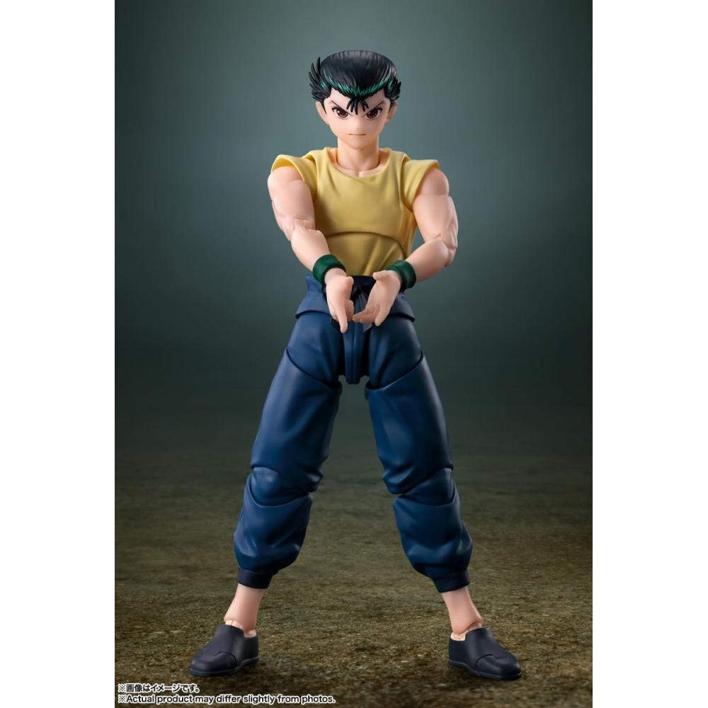 SHFiguarts Yu Yu Hakusho Yusuke Urameshi примерно 145 мм окрашенная подвижная фигурка из ПВХ и АБС