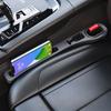 2Pcs/Upgraded Car Seat Gap Filler Storage Center Console Side Crevice Filler Strip Elastic Seat Gap Filling Strip Drop Blocker