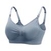 High Quality Single Handed Front Buckle Nursing Bra Breathable Women Breastfeeding Underwear Seamless Maternity Bra Push Up