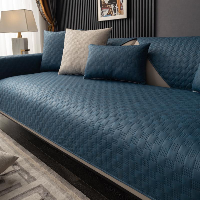 Новая Технология Тканевая Подушка для Дивана Универсальная для Всех Сезонов, Современный Высококлассный Легкий Роскошный Водонепроницаемый и Нескользящий Чехол для Дивана, Простой Чехол