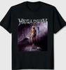 Megadeth Countdown To Extinction Черная футболка с коротким рукавом Все размеры Унисекс