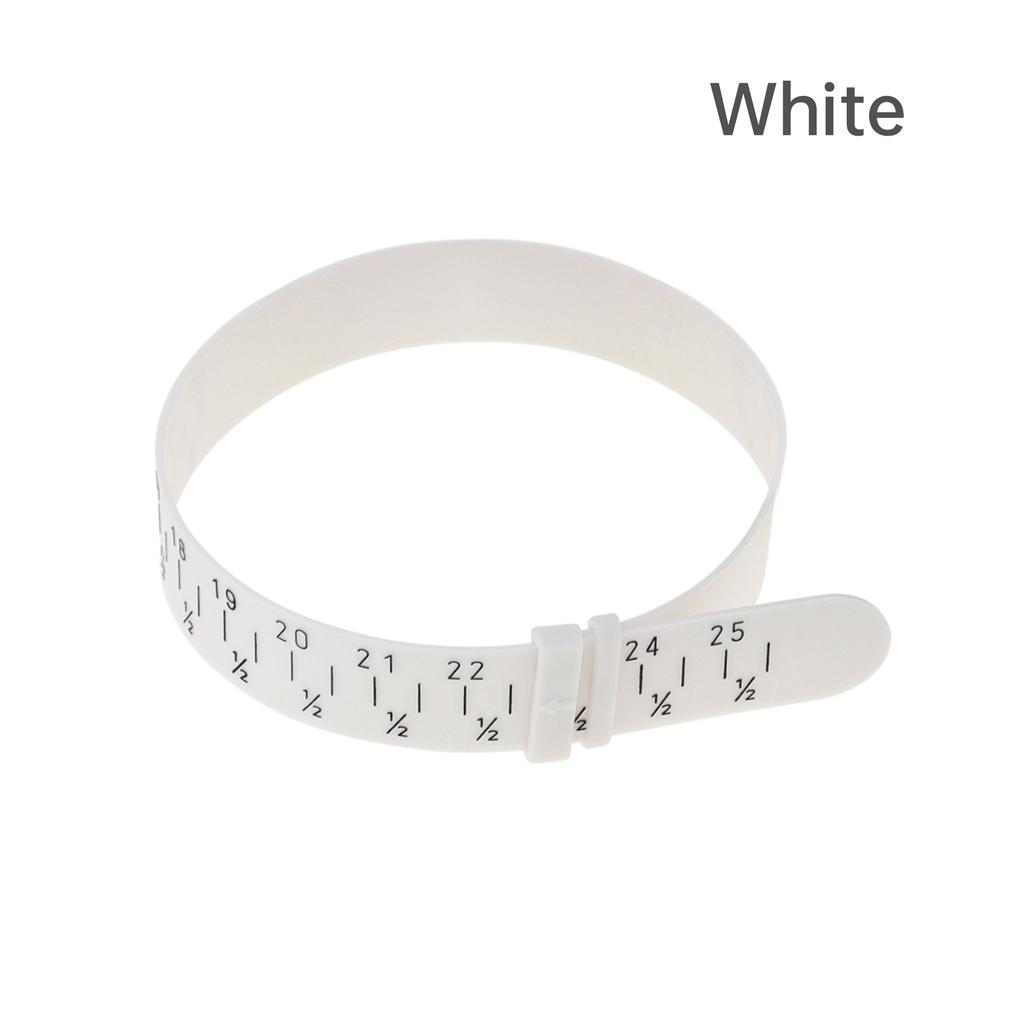Измерительный инструмент для запястья для мужчин / женщин, измерительный инструмент для ювелирных браслетов, белый / черный опционально