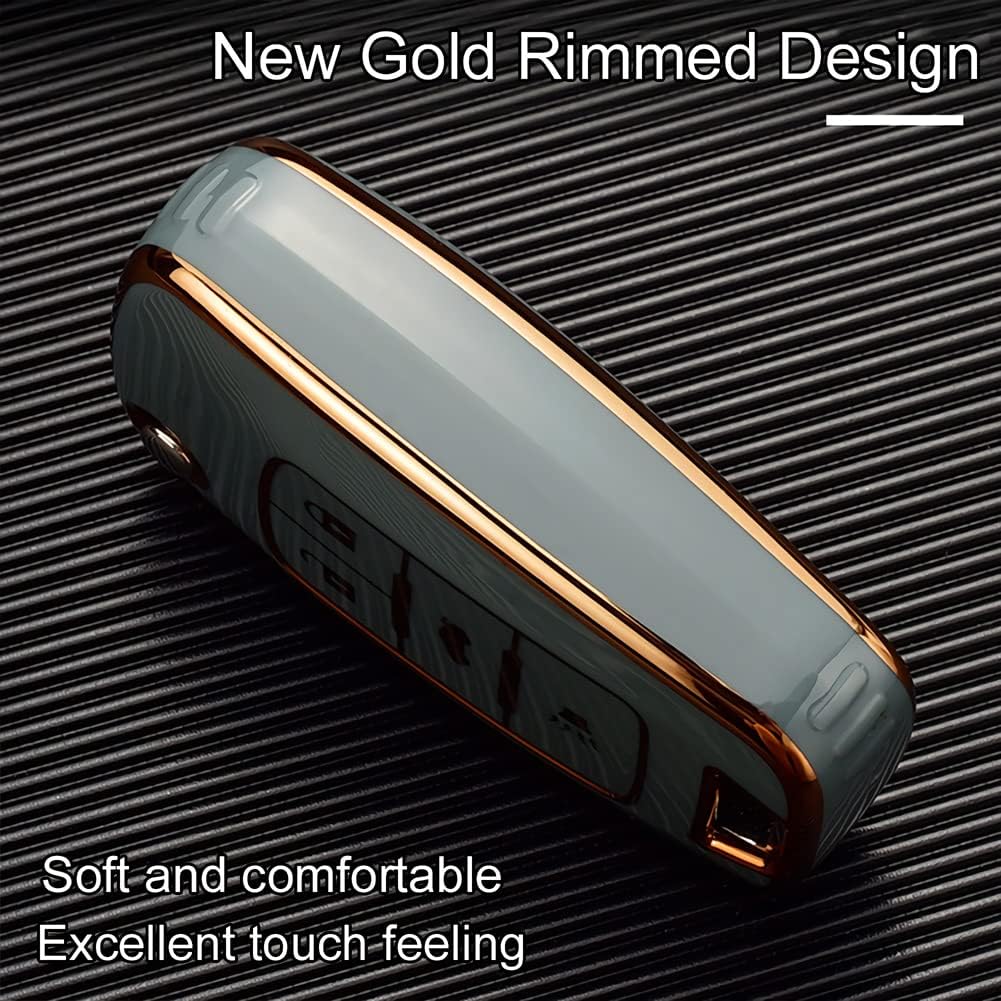 Для Чехол для ключа Chevy, Премиум ТПУ чехол для ключа с полной защитой для Chevrolet Equinox Camaro Cruze Malibu Sonic Buick Terrain