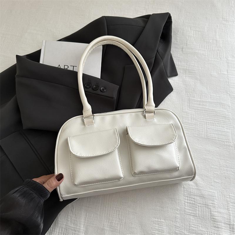 Повседневная женская сумка-сумка для commuters 2 осенняя новая нишевая дизайнерская легкая роскошь на плечо подмышку маленькая квадратная сумка