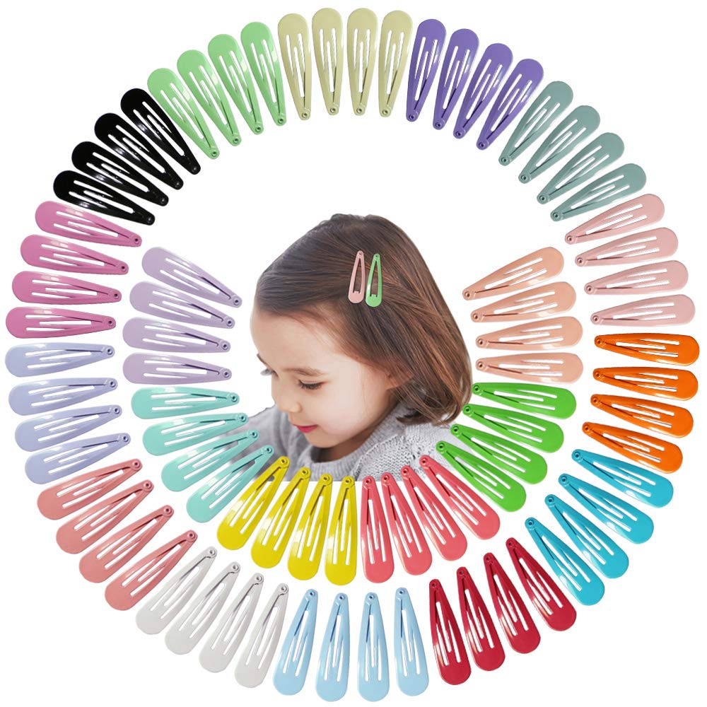 40Pcs Girls Hair Clips Candy Color Dripping Hair Clip Princess Barrette Korean Hairpins Headdress Hair Accessories for Girls