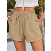 Summer New Women's Women's Solid Color Loose Casual Fashionable Shorts