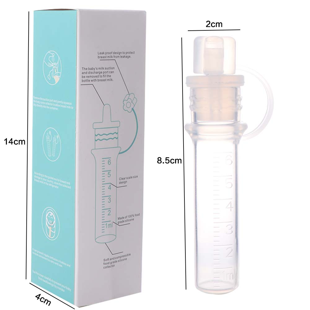 Reusable Breast Milk Collection Food Safe Baby Feeding Device Colostrum Collector Postpartum Use