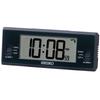 Seiko Clock Alarm Table Radio 48 x 123 x 30 SQ321K Clock, Clock, Digital, Controlled, Black, mm,
