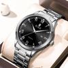 Men's Watches Business Fashion High-End Steel Belt Quartz Watches