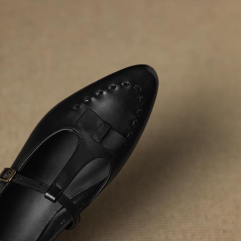 Модные женские новые британские весенне-осенние кожаные туфли из коровьей кожи с металлической пряжкой ремня, с круглым носком, на низком каблуке, туфли Мэри Джейн, ретро рабочие туфли