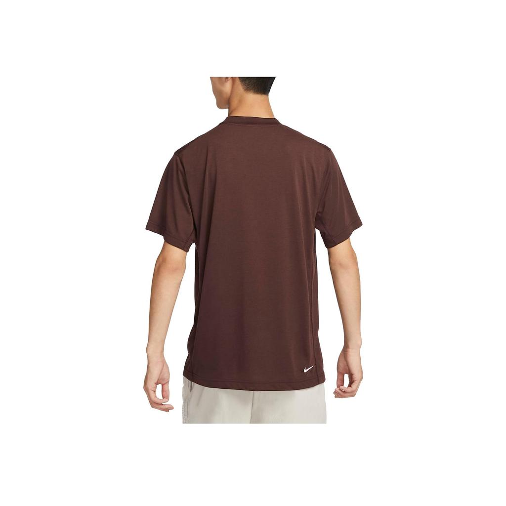 Nike Футболка Acg Logo Crew Neck Regular Fit с коротким рукавом для мужчин, коричневый цвет DX7883-227
