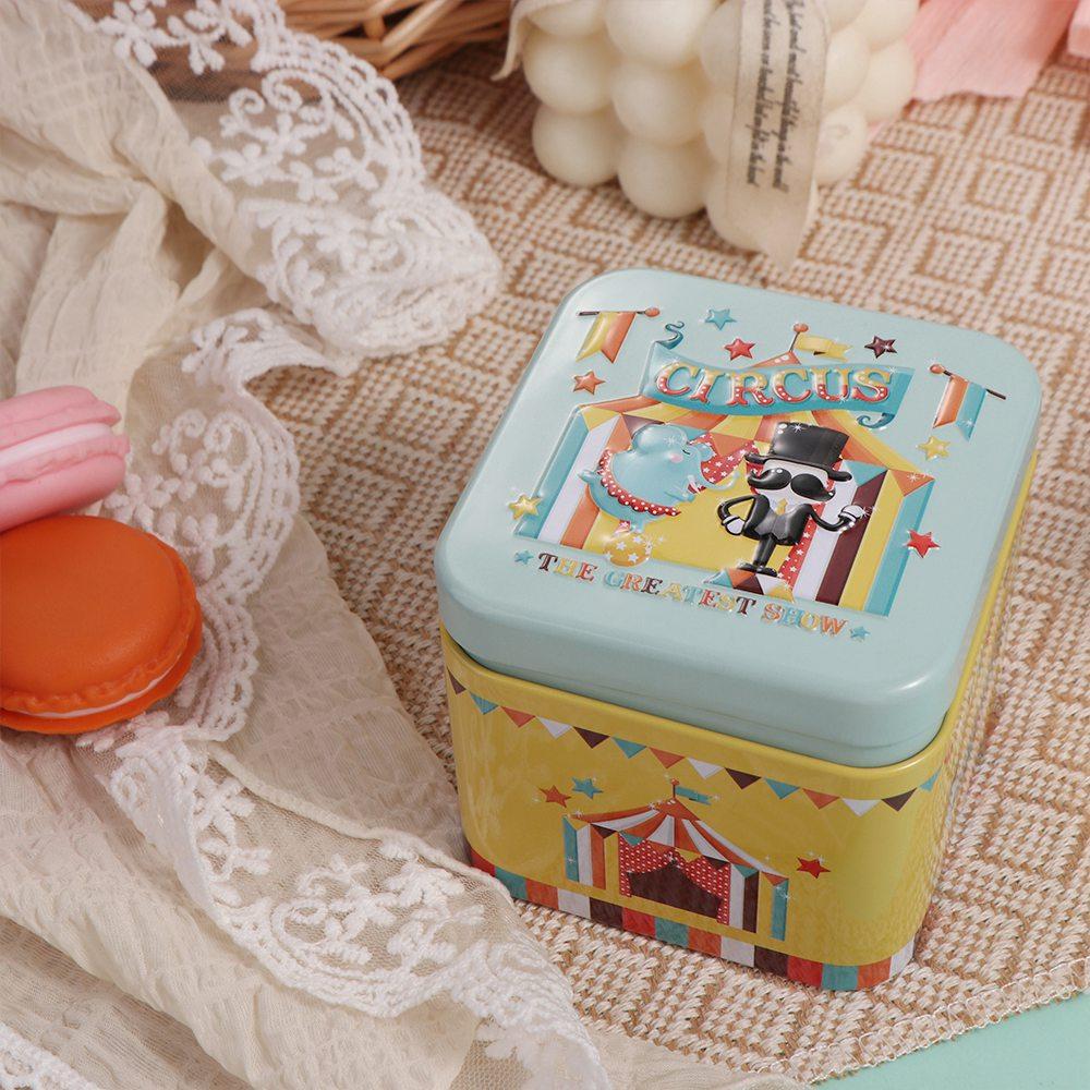 Изысканная подарочная коробка 3D мультфильм 3D коробка для хранения всякой всячины контейнер кейс жестяная коробка детские подарки