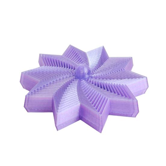 Расширенная сенсорная фиджет-звезда Вращающаяся спиральная звезда Фиджет-игрушка Вращающаяся башня Гибкая звезда с ручкой для снятия стресса и тревоги Домашняя офисная настольная игрушка