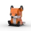 Creativity Series Cute Fox Animal MOC Building Blocks Cartoon Volpone Decoration Model DIY Assembly Bricks Toys for Kids Gift