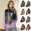 Women's Fashion Imitation Cashmere Scarf Women's Shawl Thickened Warm Tassel Neck