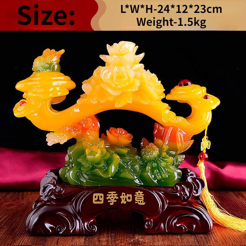 Китайский стиль Счастливый нефрит Руи Украшение для дома Подарочный подарок для гостиной Винный шкаф Украшения