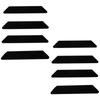 8pcs Carpet Anti-slip Anti-Curling Patch Reusable Washable Carpet Patch Fixed Sticker Floor Rug Mat Tape