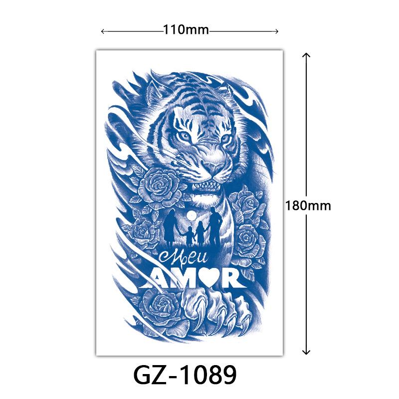 Соковые тату-наклейки, Растительные тату-наклейки, Полуперманентные тату-наклейки с английскими буквами Тату