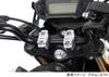 Верхний держатель ручки KITACO Тип 3 Универсальный Monkey 125 Ducks 125 Grom CT125 Hunter Cub PCX125 CL250 (Серебряный) (для 22.2 Ручка) GB350/S и т.д.