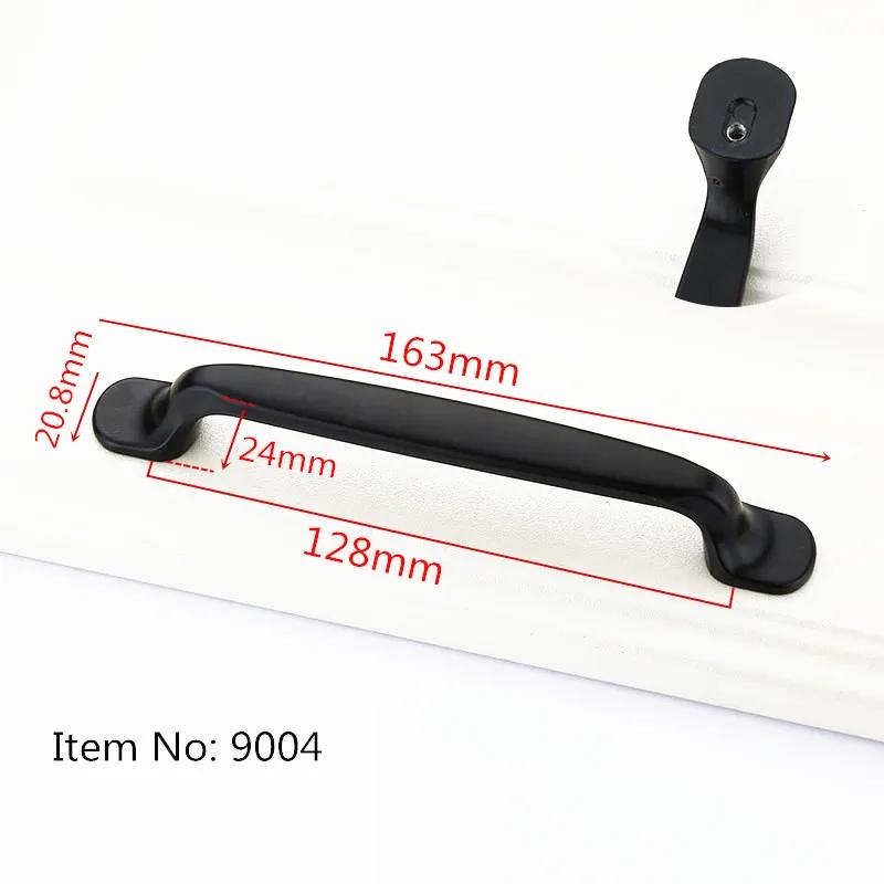 Modern Black Handles for Furniture Cabinet Knobs and Kitchen Handles Drawer Knobs Cabinet Pulls Cupboard Handles Knobs