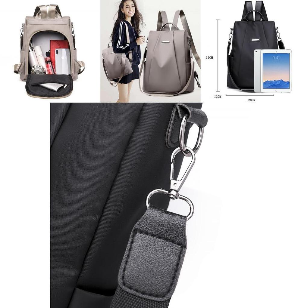 Versatile And Lightweight Women Backpack With Anti-theft Design And Interior Pockets