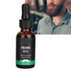 Huile De Barbe, MELAO Huile De Barbe MELAO Naturel Liquide Huile De Soin Pour La Croissance Des Moustaches De Barbe 30ML