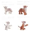 Action Lion Tiger Figure Cartoon Model Toy Decoration Children Ornament Gifts