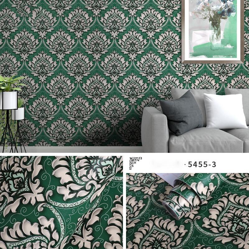 Утолщенные самоклеящиеся обои из ПВХ, водостойкие пасторальные обои для спальни, гостиной, настенная паста