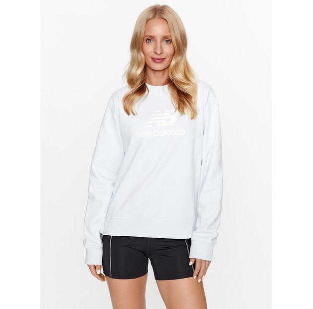 Толстовка New Balance Essentials Stacked Logo French Terry Crewneck