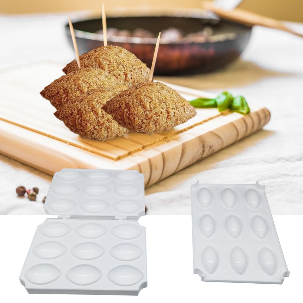 NEW 9 Holes 2026 Manual Meatball Maker Meatloaf Mold Press Minced Meat Processor Cake Desserts Pie Decor Kitchen Tools