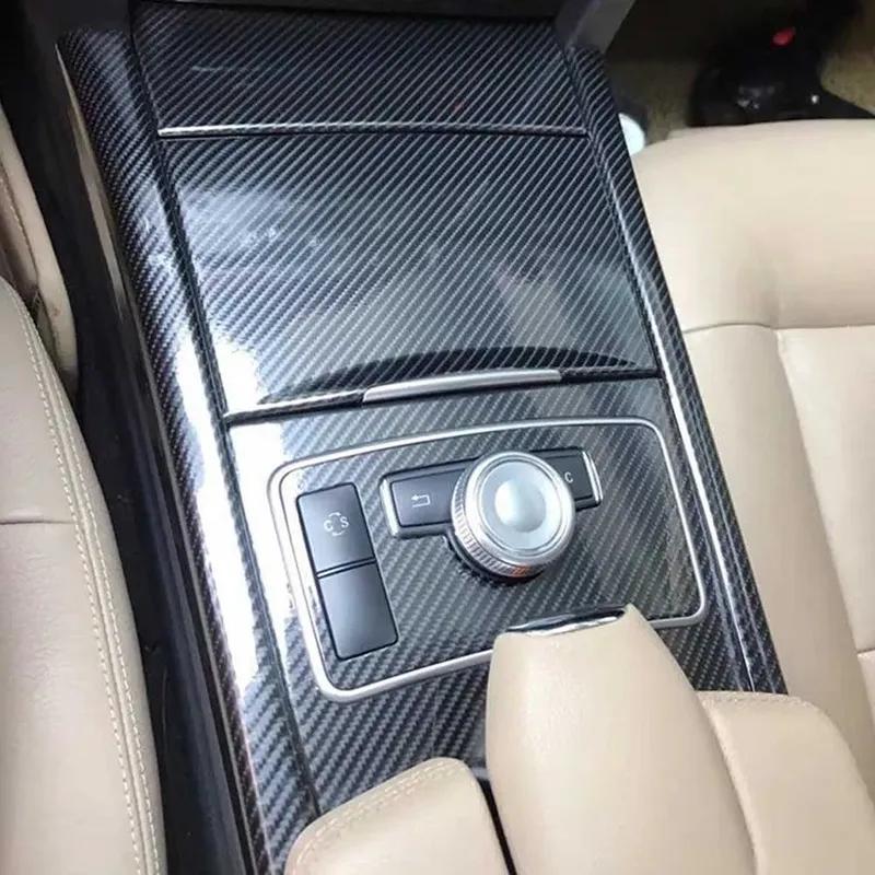 Углеродное Волокно Для Benz E Class W212 2009-2013 Автомобильная Пленка Наклейка в Салон Центральная Консоль Селектор Приборная Панель Воздуховод Ручка Двери Панель Подъема