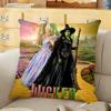 Movie WWicked Cushion Cover Soft Durable Reversible Pillow Cover Home Car MultiScene Daily Comfort Pillowcase
