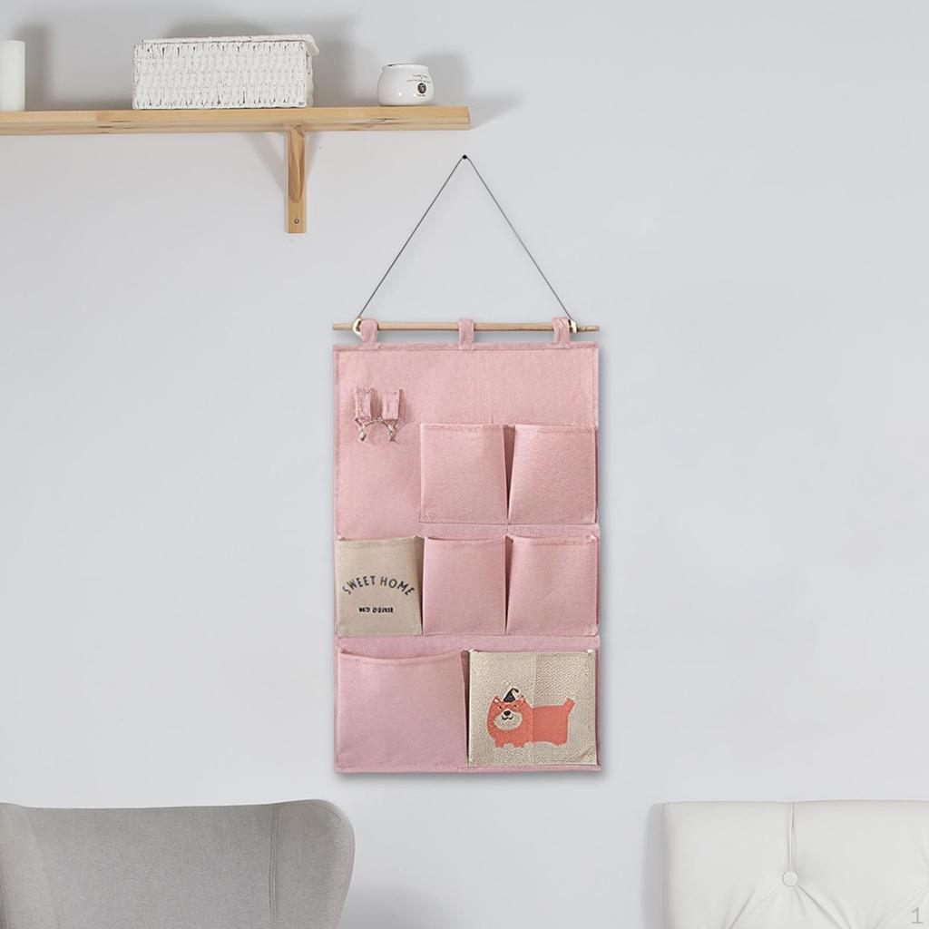 Сумка для хранения, висящая на двери, органайзер для шкафа, игрушки с несколькими карманами
