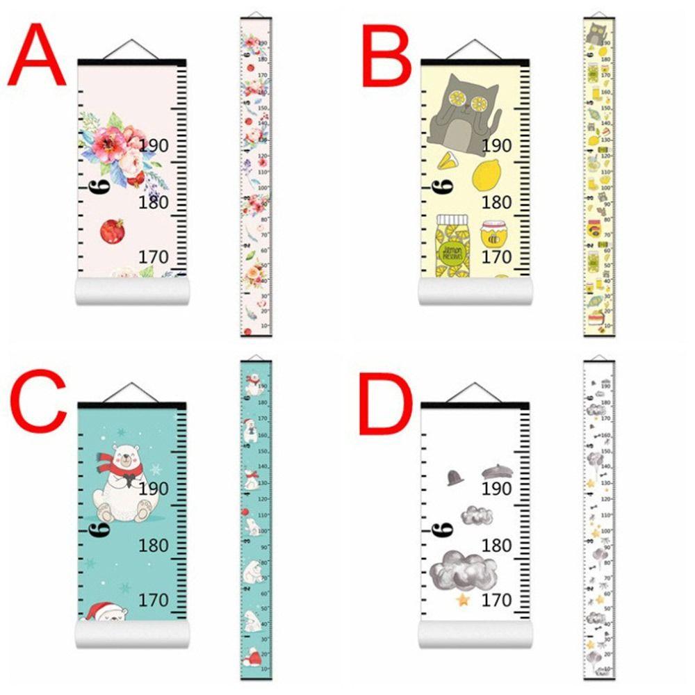 Обои Таблица роста ребенка Ткань Настенная Измерительная Линейка Милая Таблица Роста Украшения Дома