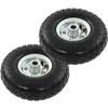 Dolly Wheel - vidaXL - Set of 2 - Rubber - 260 X 83 Mm - Puncture-proof