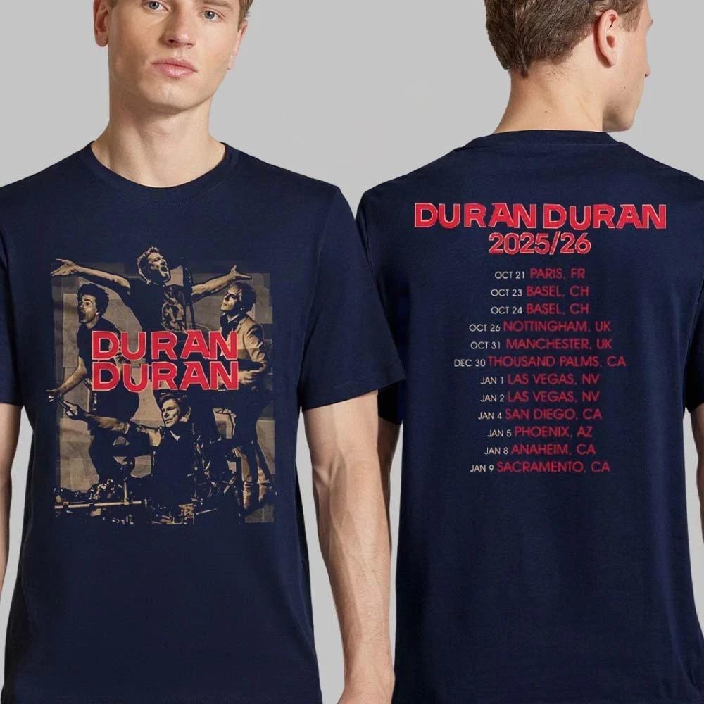 Duran Duran Европейский тур 2025 2026 Футболка Унисекс Футболка